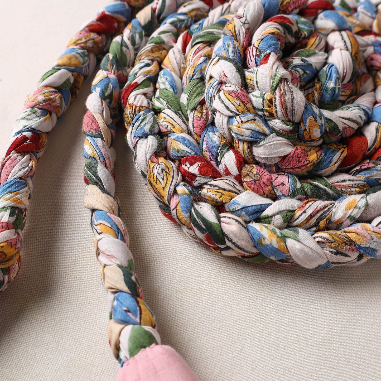 Handmade Upcycled Fabric Skipping Rope 03 