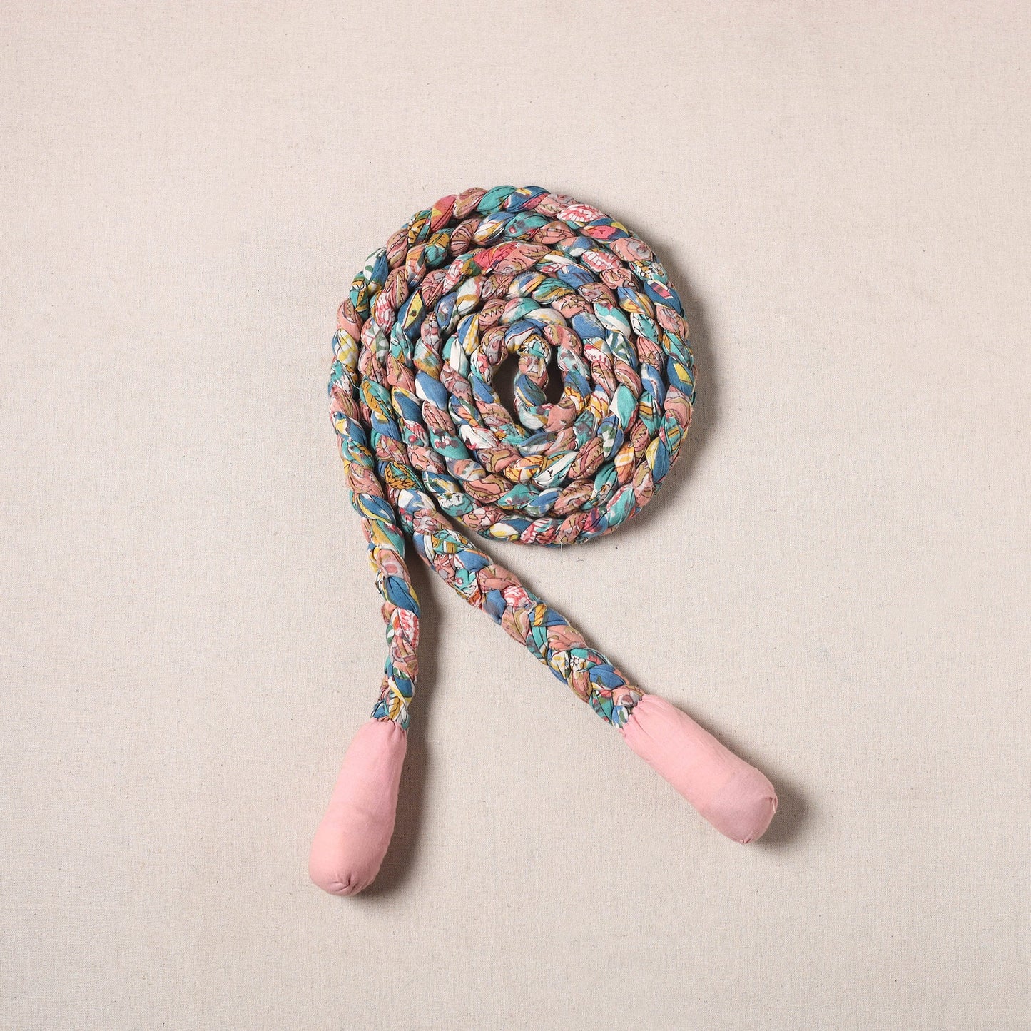  Handmade Upcycled Fabric Skipping Rope