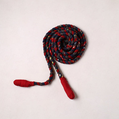  Handmade Upcycled Fabric Skipping Rope 05 