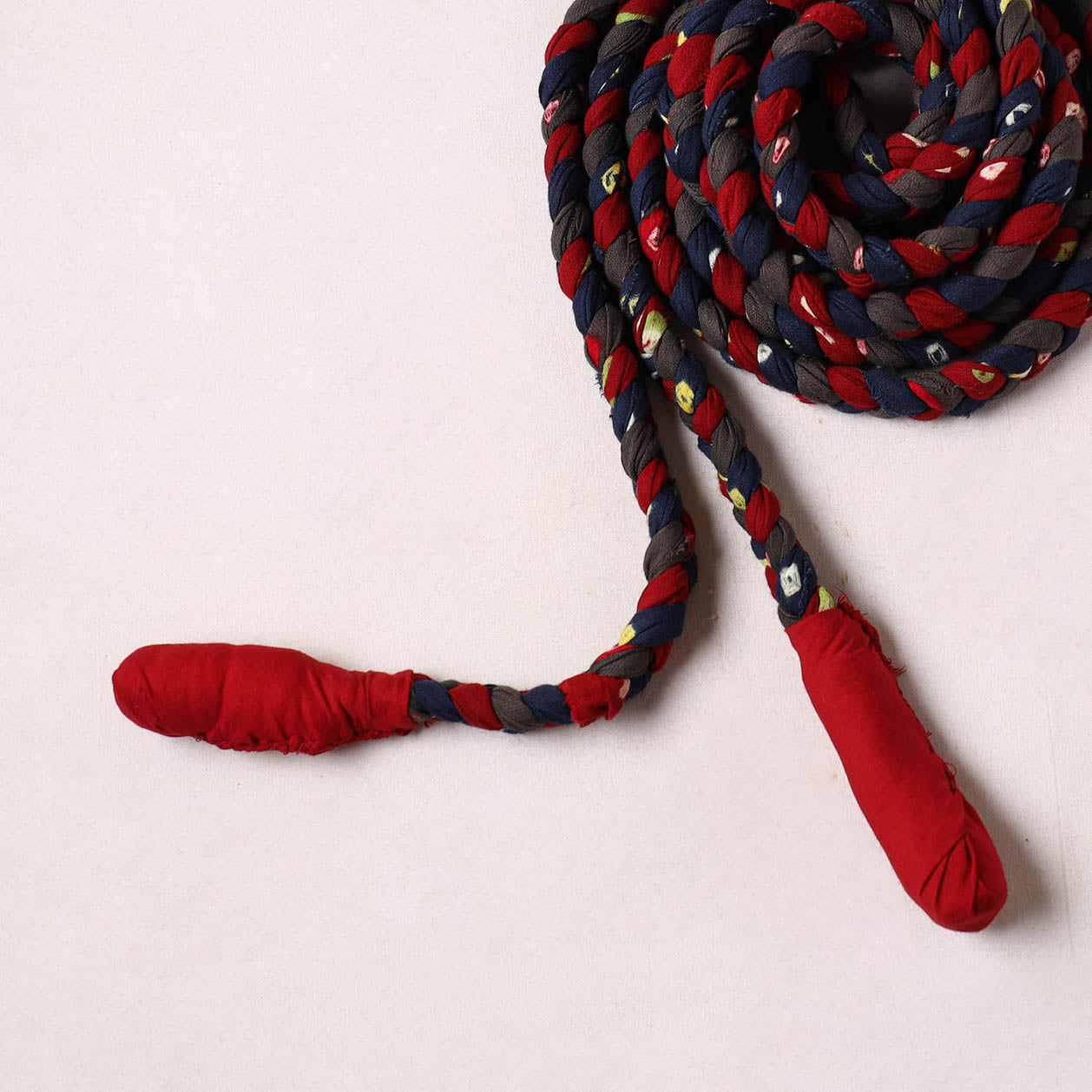  Handmade Upcycled Fabric Skipping Rope 05 