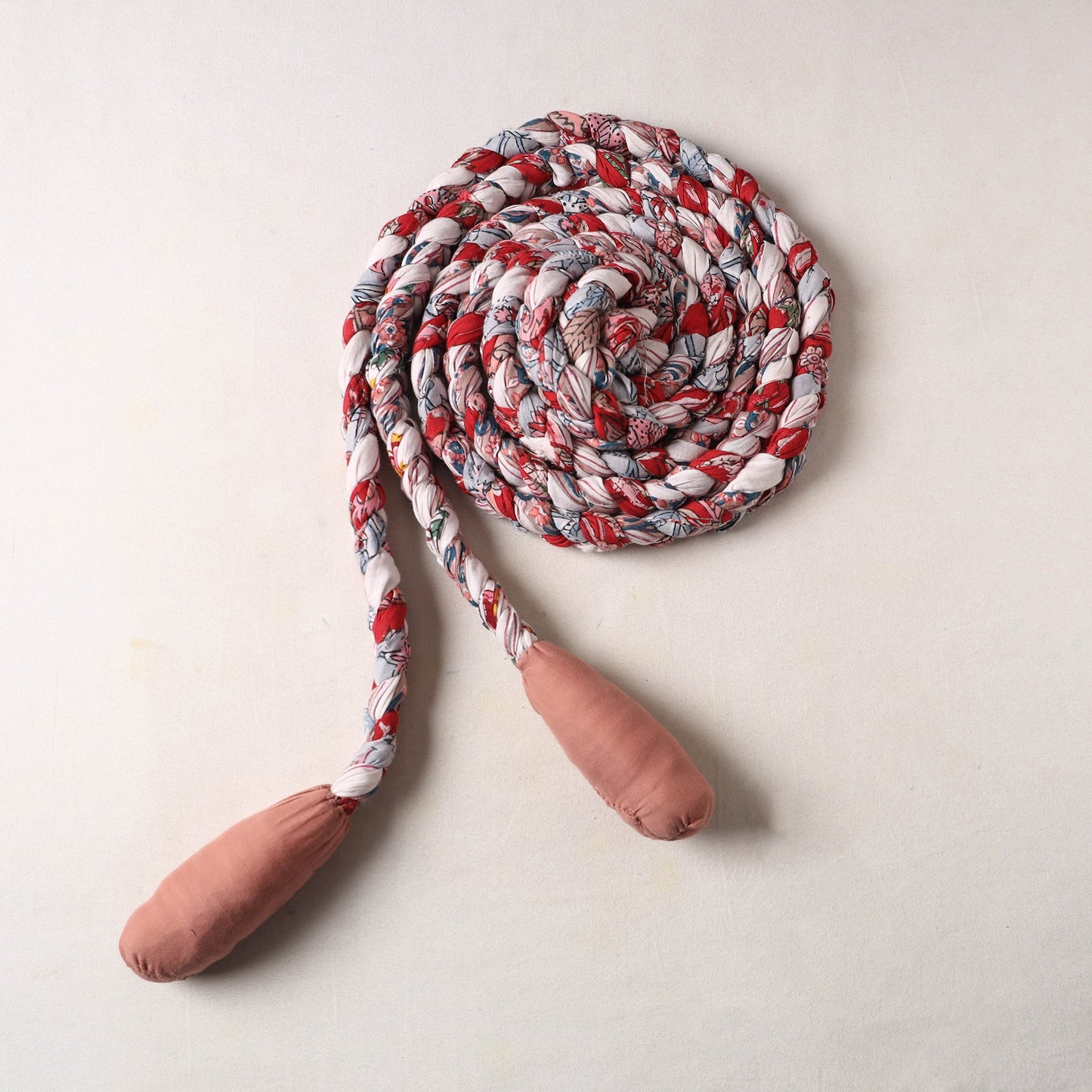  Handmade Upcycled Fabric Skipping Rope 05 