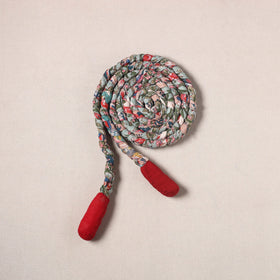  Handmade Upcycled Fabric Skipping Rope
