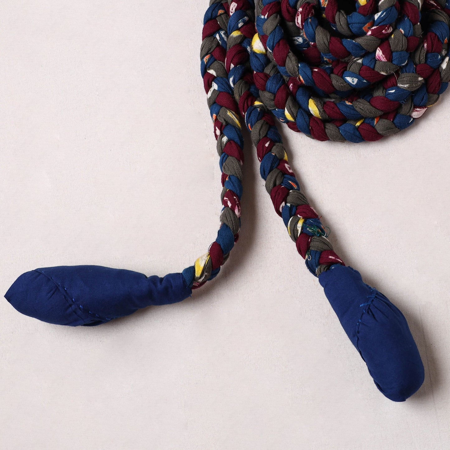  Handmade Upcycled Fabric Skipping Rope 07 