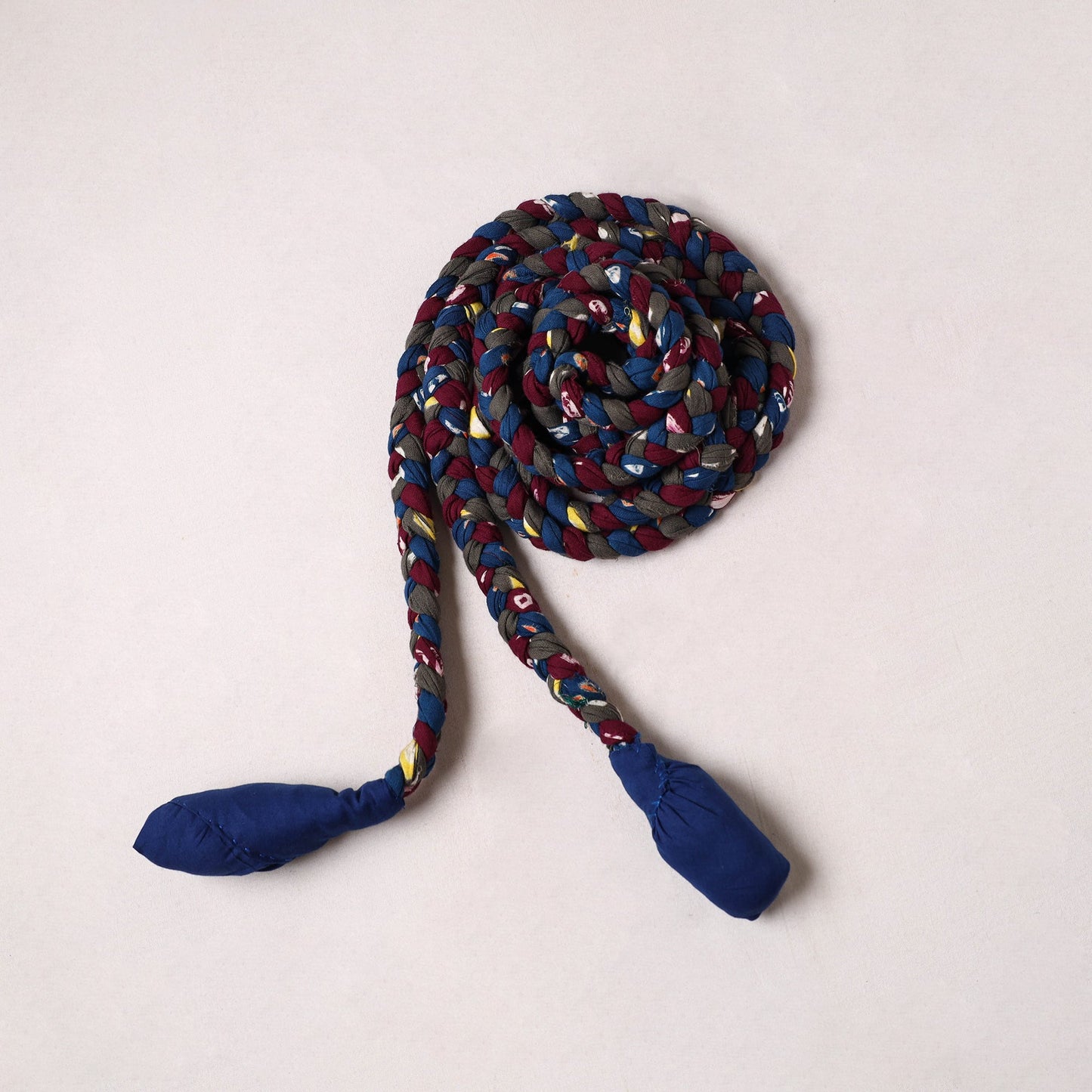  Handmade Upcycled Fabric Skipping Rope 07 