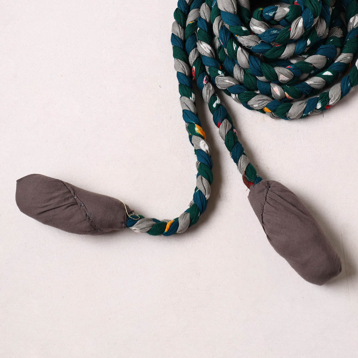  Handmade Upcycled Fabric Skipping Rope 10 