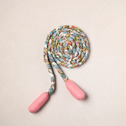  Handmade Upcycled Fabric Skipping Rope