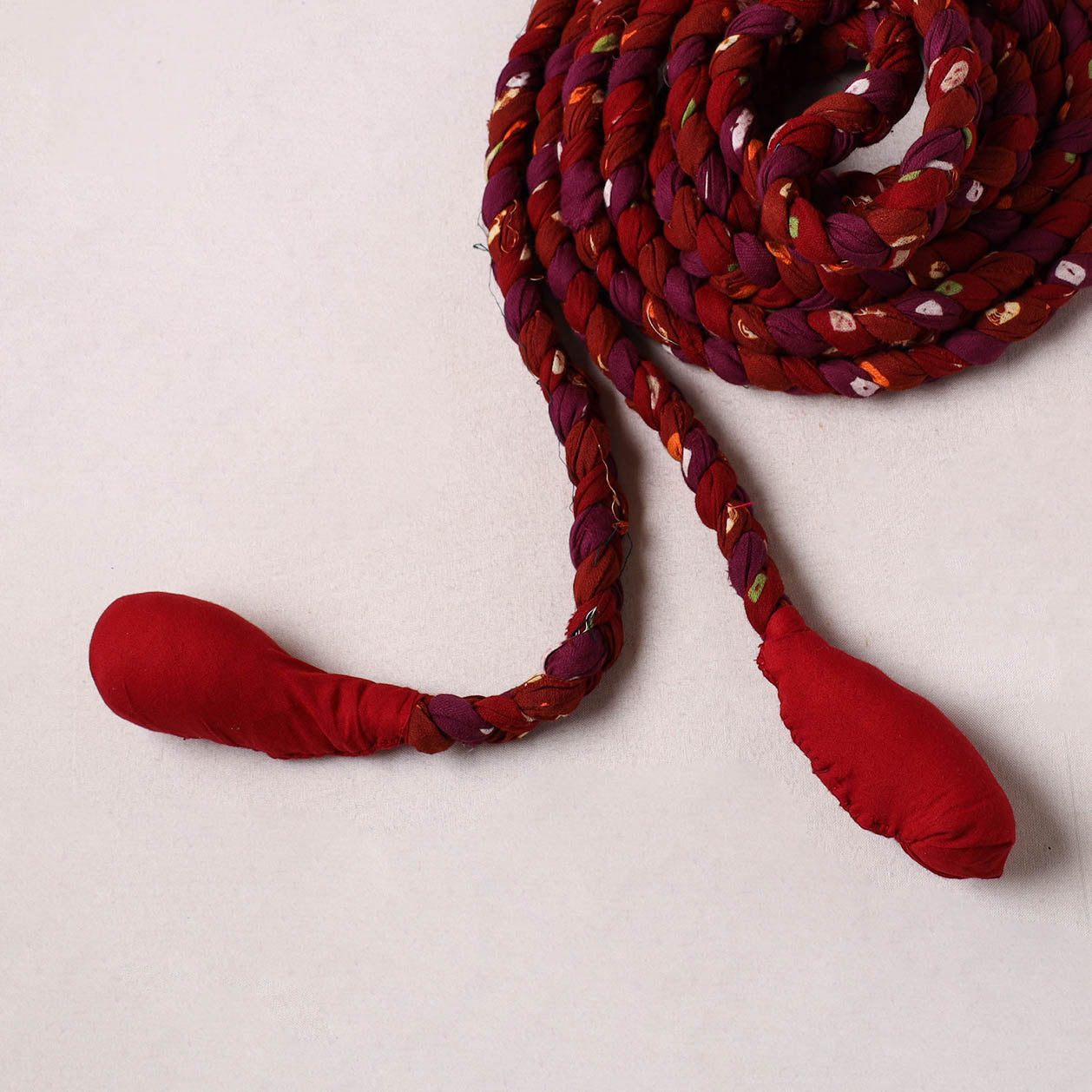  Handmade Upcycled Fabric Skipping Rope 13 