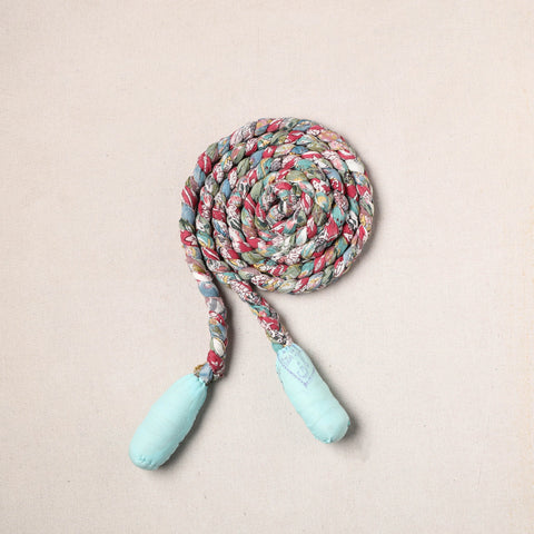  Handmade Upcycled Fabric Skipping Rope