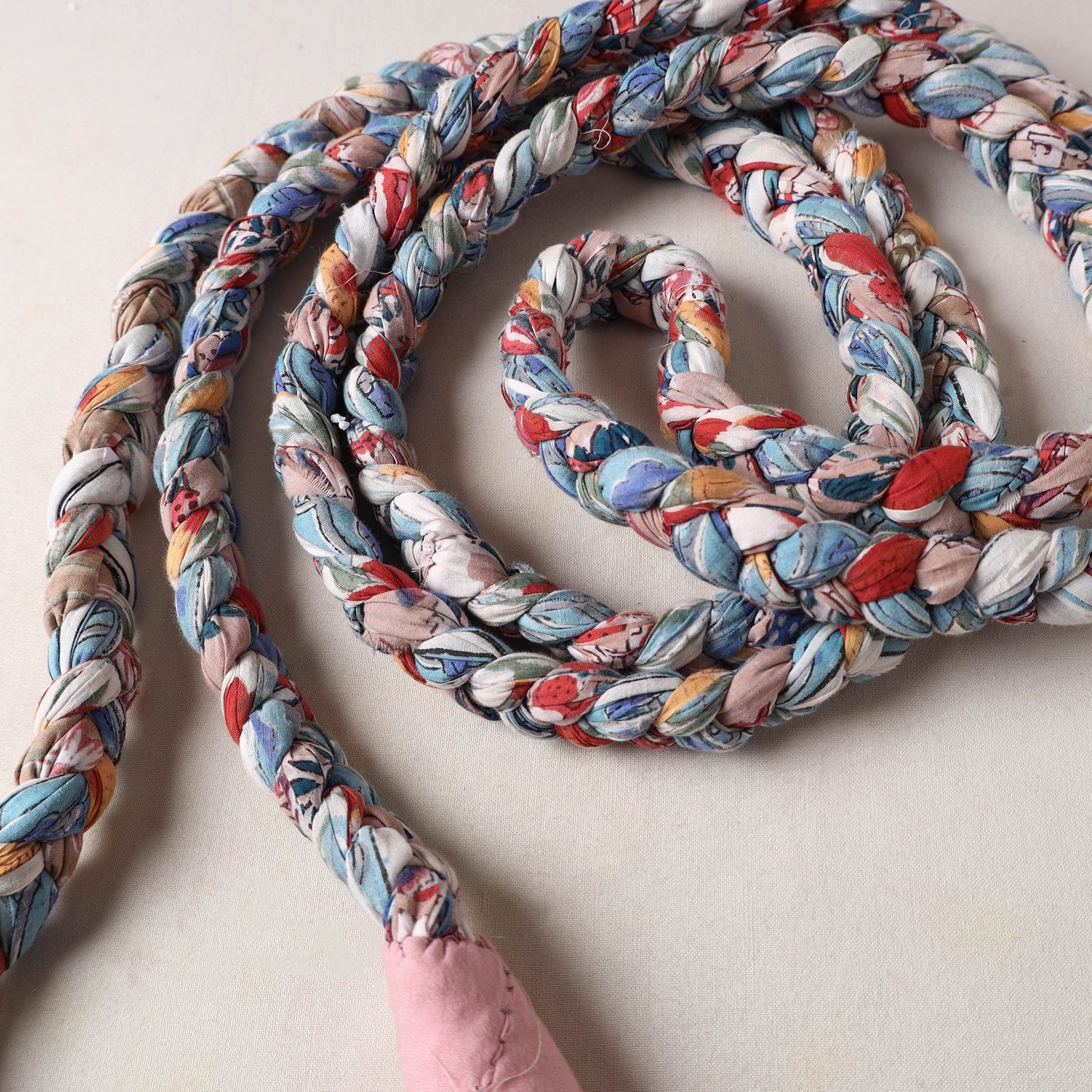  Handmade Upcycled Fabric Skipping Rope 19 