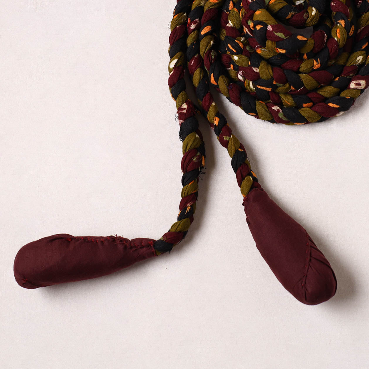  Handmade Upcycled Fabric Skipping Rope 21 