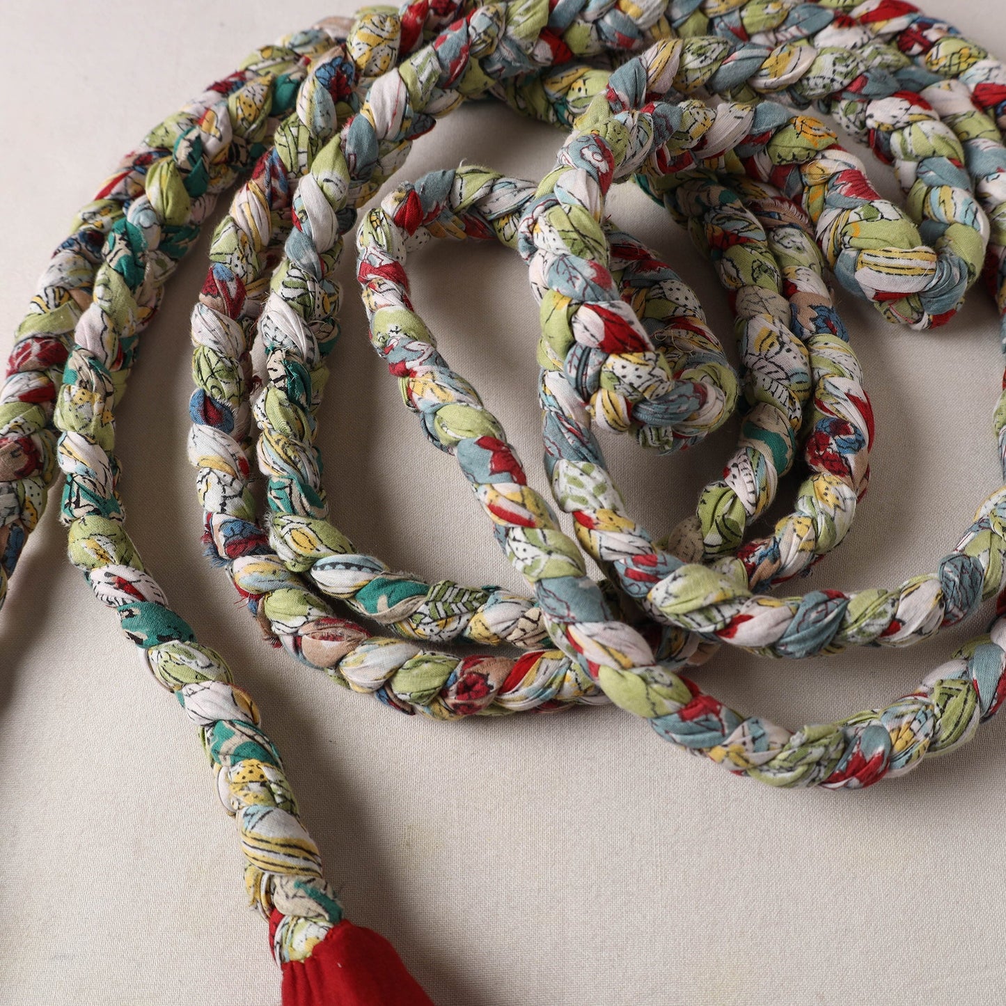  Handmade Upcycled Fabric Skipping Rope 21 