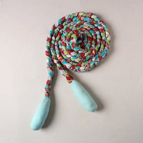  Handmade Upcycled Fabric Skipping Rope 22 
