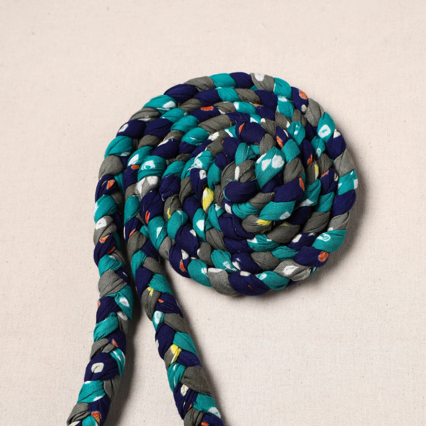  Handmade Upcycled Fabric Skipping Rope
