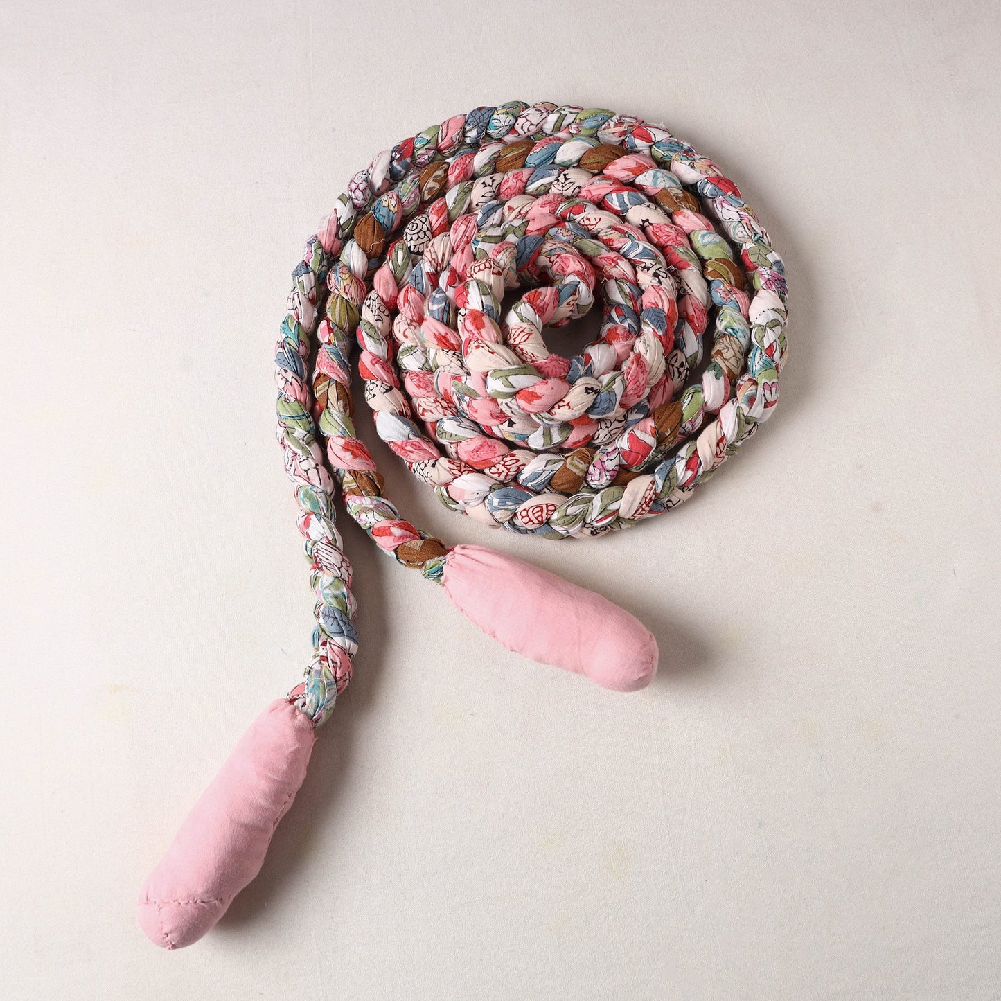  Handmade Upcycled Fabric Skipping Rope 25 