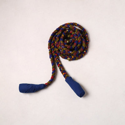  Handmade Upcycled Fabric Skipping Rope 27 