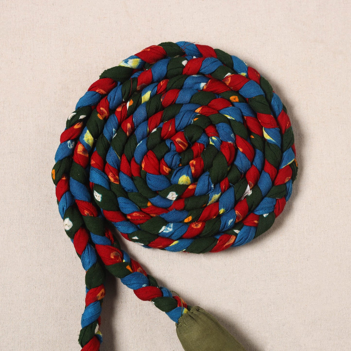  Handmade Upcycled Fabric Skipping Rope