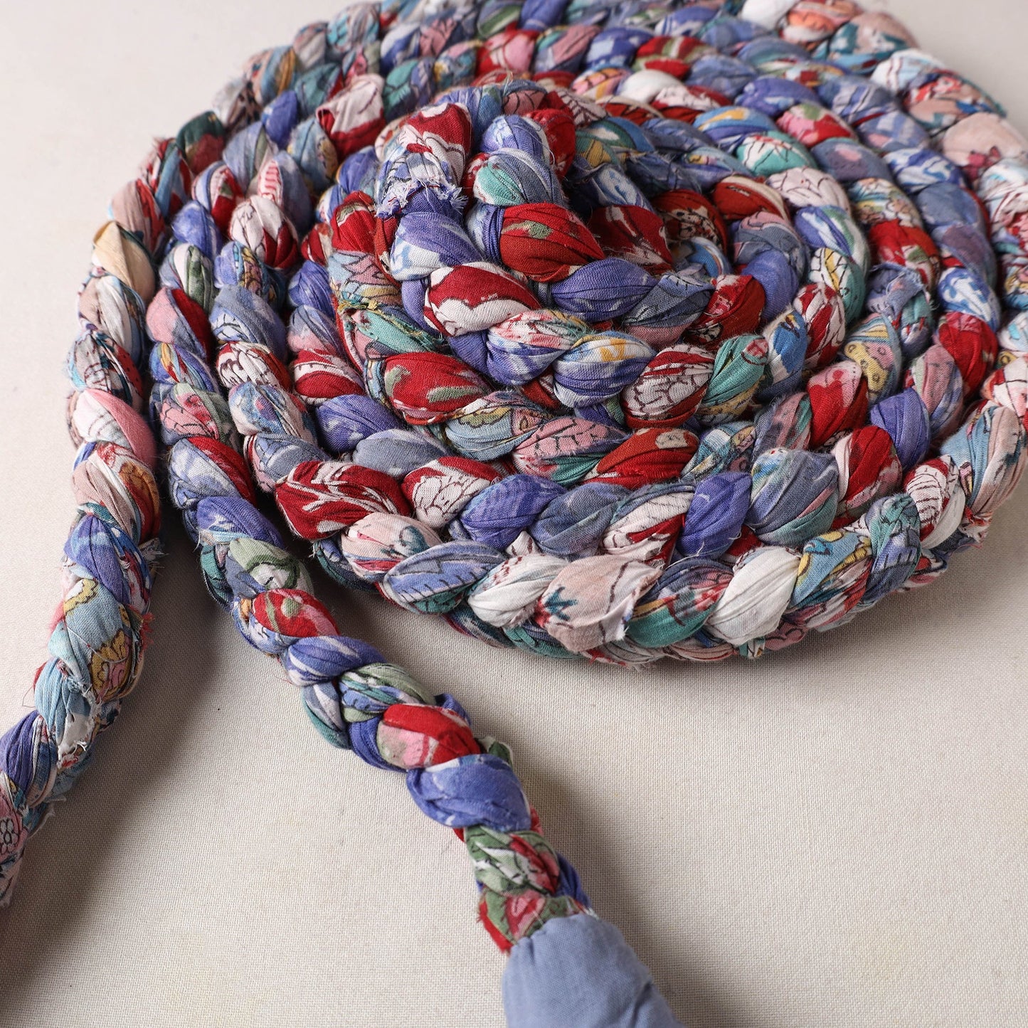  Handmade Upcycled Fabric Skipping Rope 30 