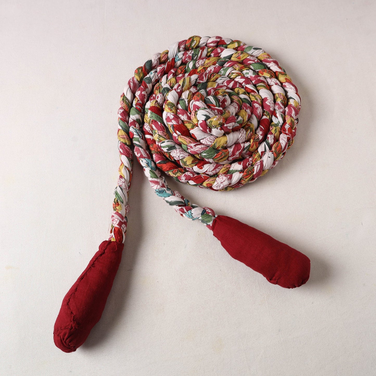  Handmade Upcycled Fabric Skipping Rope 32 