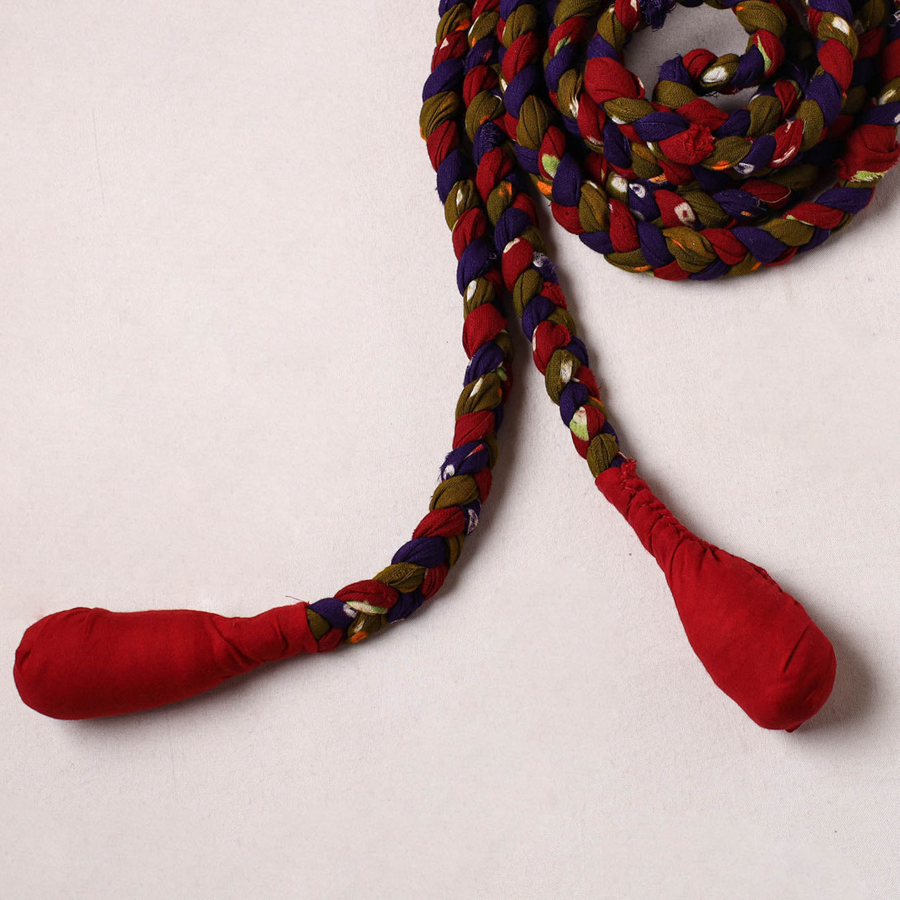  Handmade Upcycled Fabric Skipping Rope 35 