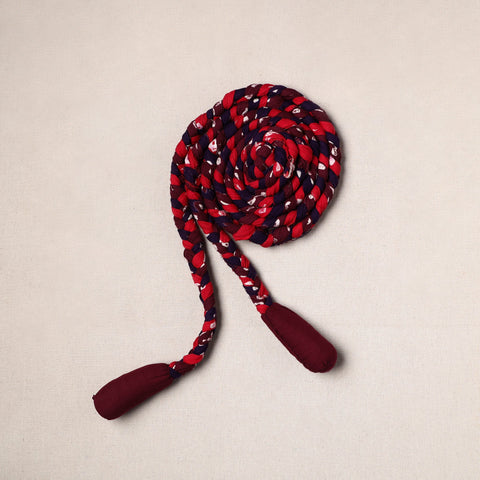  Handmade Upcycled Fabric Skipping Rope