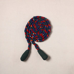  Handmade Upcycled Fabric Skipping Rope