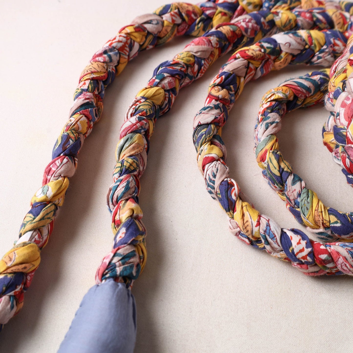  Handmade Upcycled Fabric Skipping Rope 38 