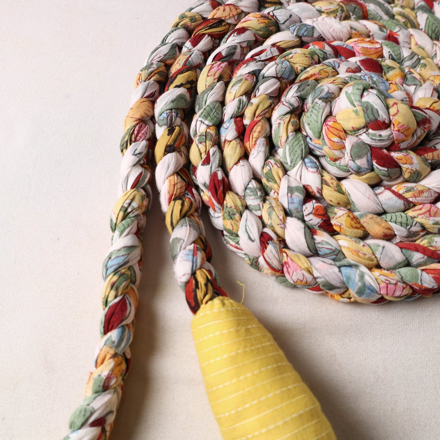  Handmade Upcycled Fabric Skipping Rope 41 