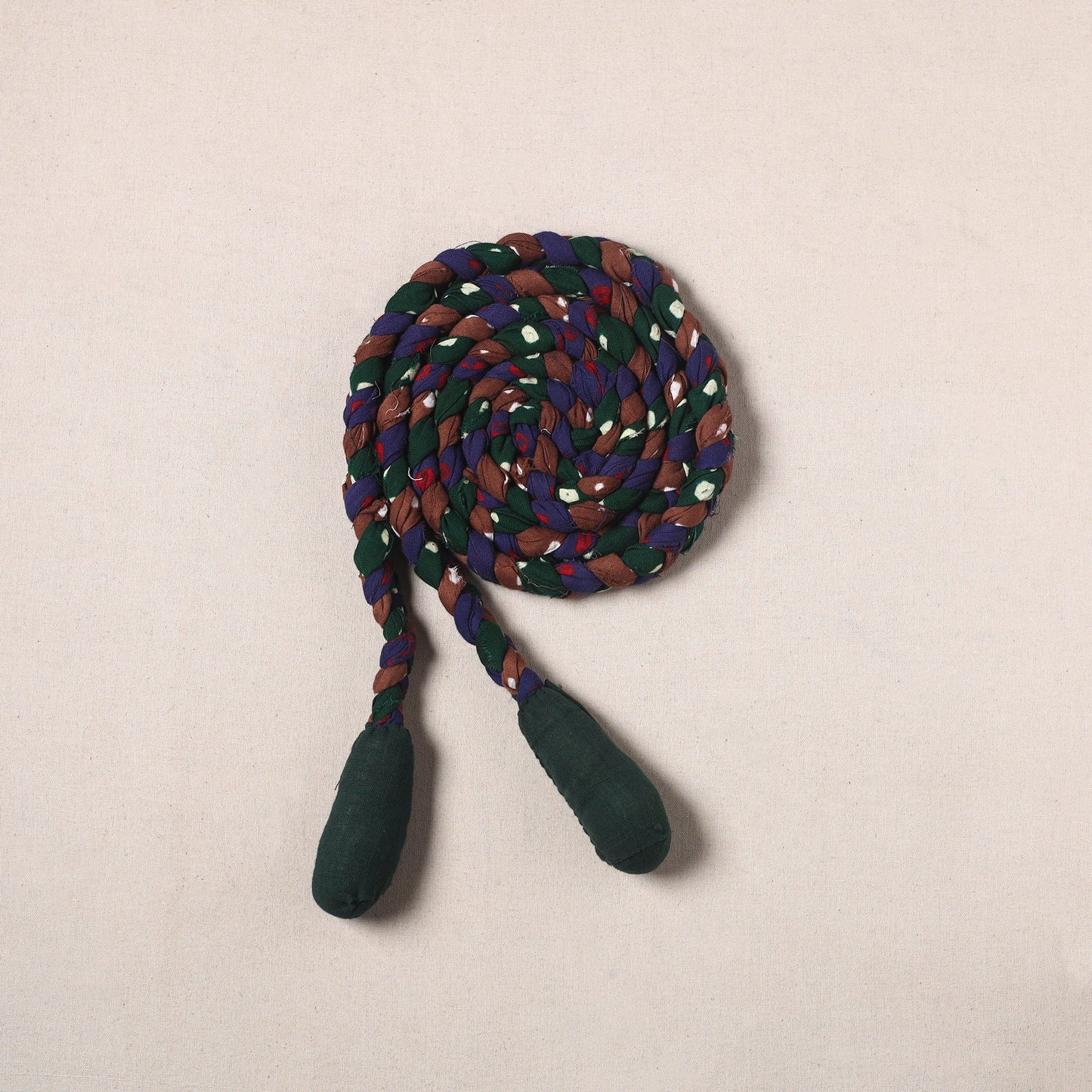  Handmade Upcycled Fabric Skipping Rope