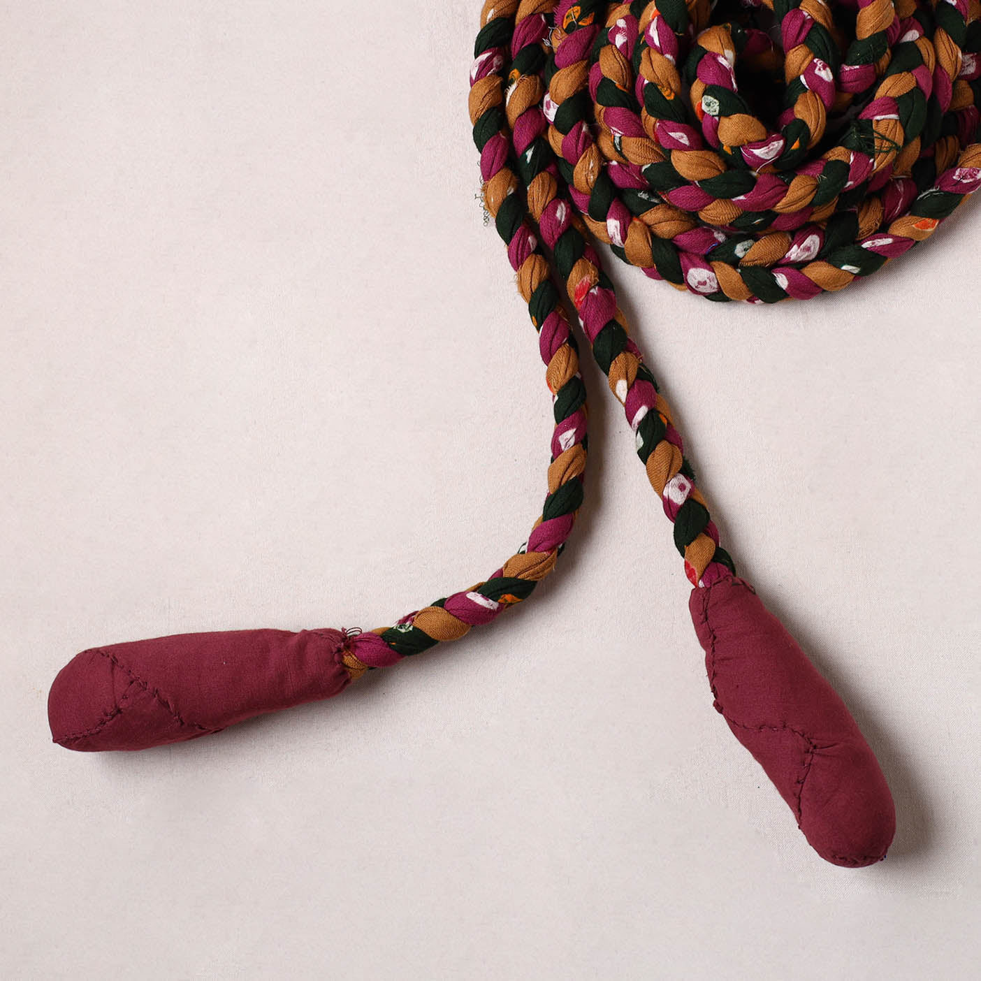 Handmade Upcycled Fabric Skipping Rope 41 