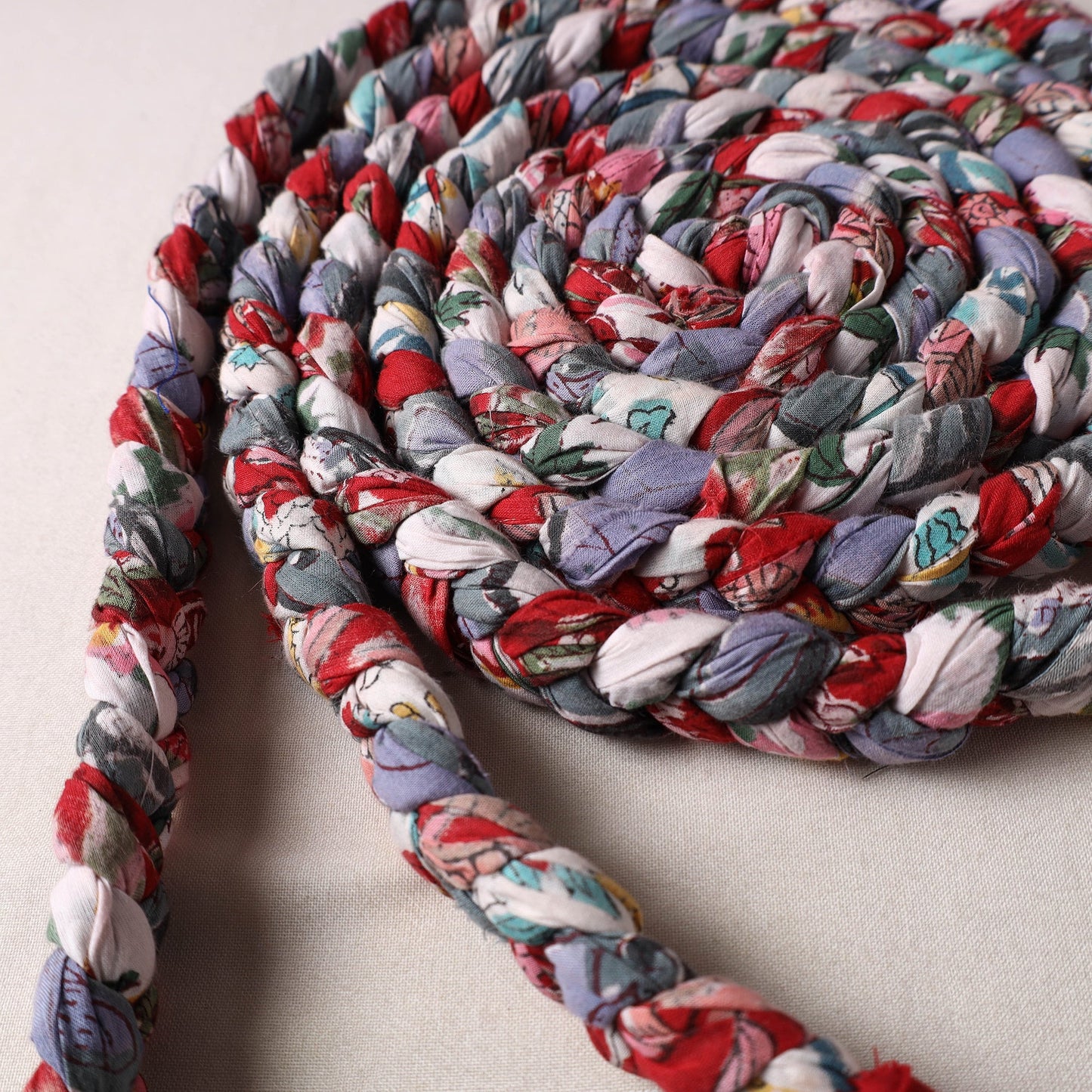  Handmade Upcycled Fabric Skipping Rope 42 