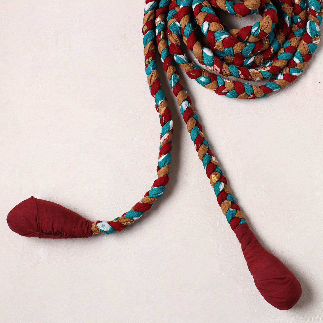  Handmade Upcycled Fabric Skipping Rope 44 