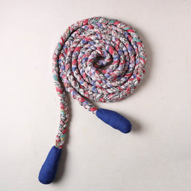  Handmade Upcycled Fabric Skipping Rope 46 