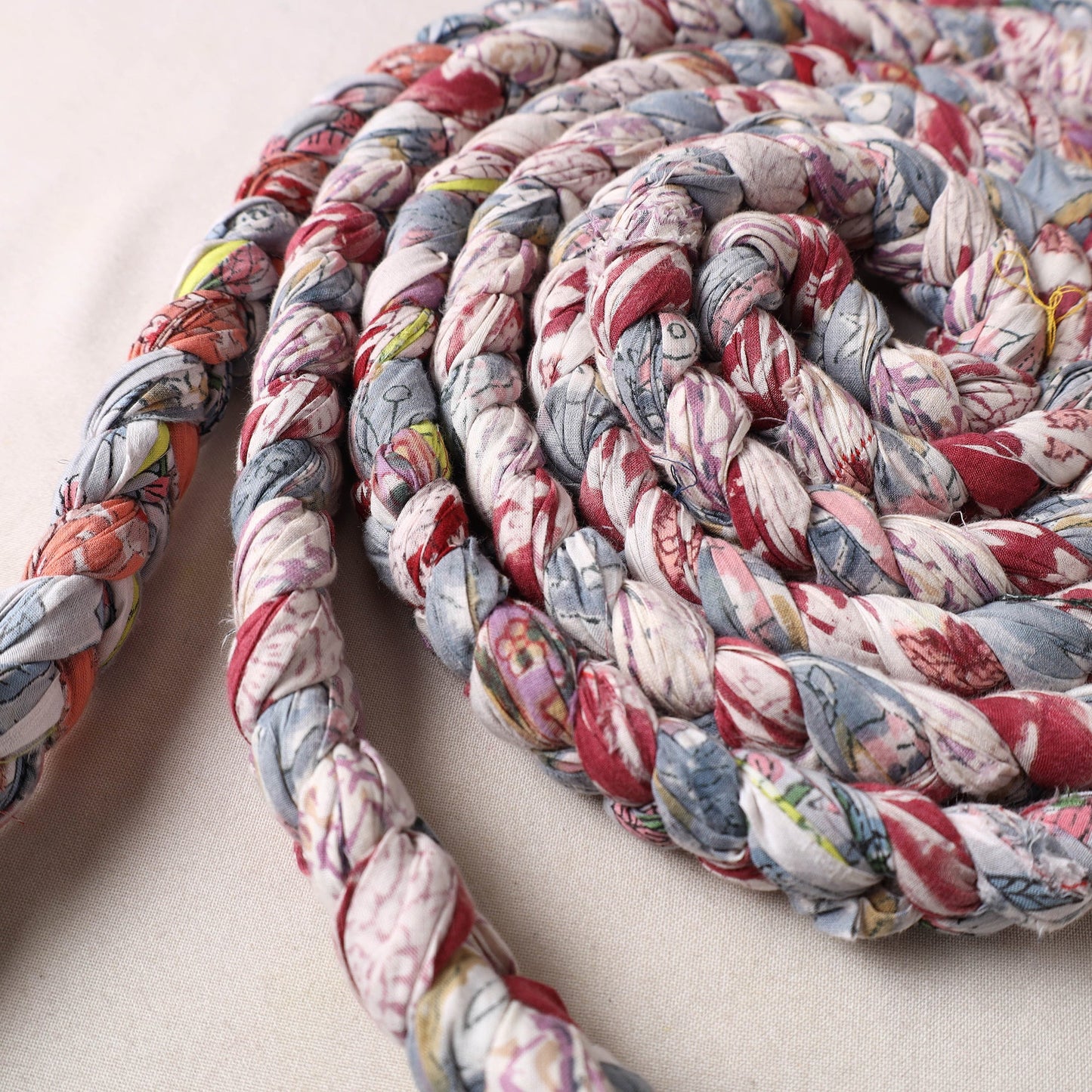  Handmade Upcycled Fabric Skipping Rope 47 