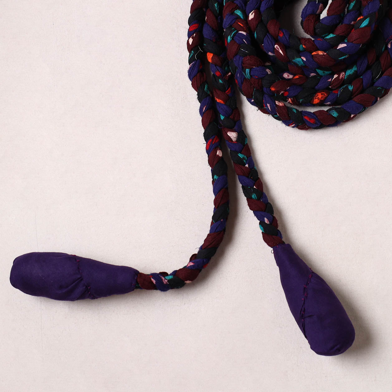  Handmade Upcycled Fabric Skipping Rope 47 