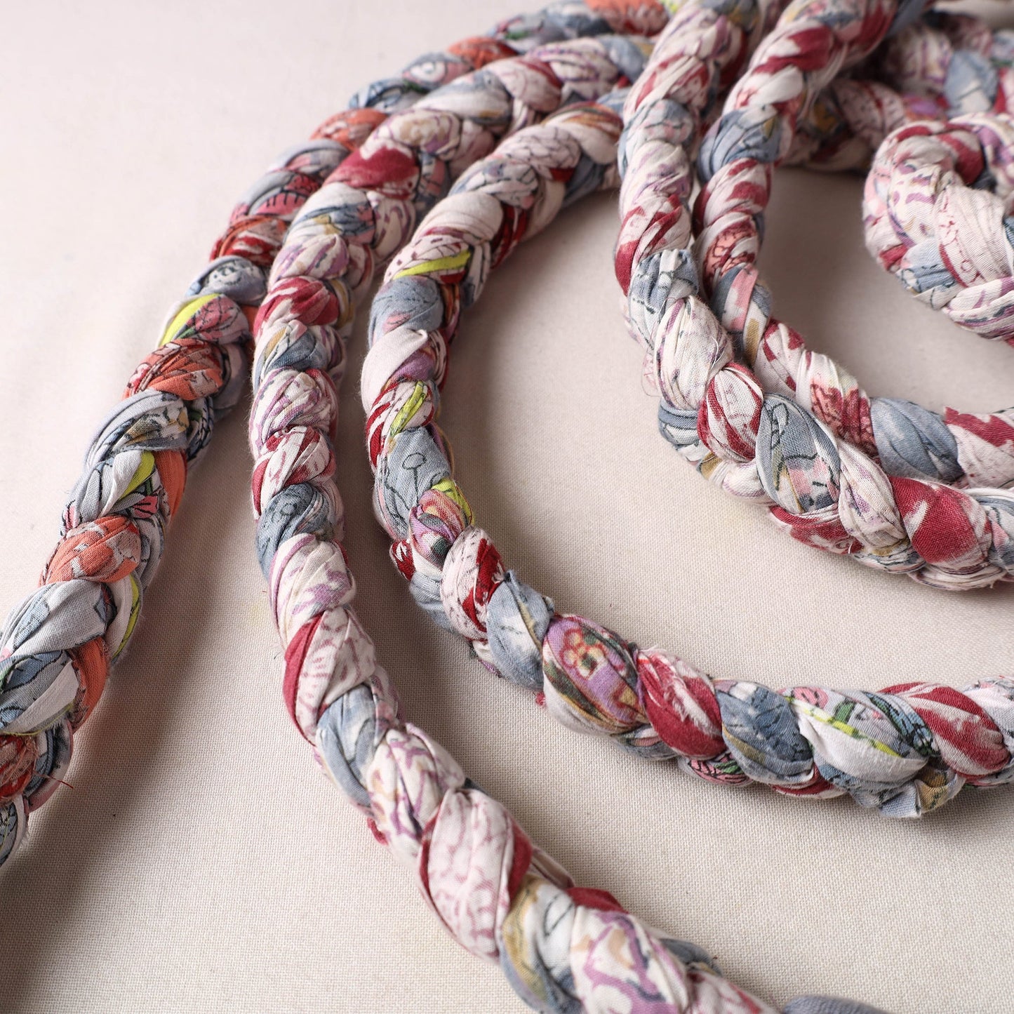  Handmade Upcycled Fabric Skipping Rope 47 