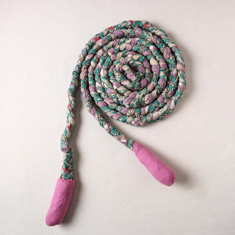  Handmade Upcycled Fabric Skipping Rope 48 