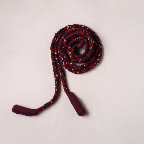  Handmade Upcycled Fabric Skipping Rope 51 