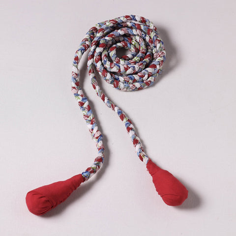  Handmade Upcycled Fabric Skipping Rope 