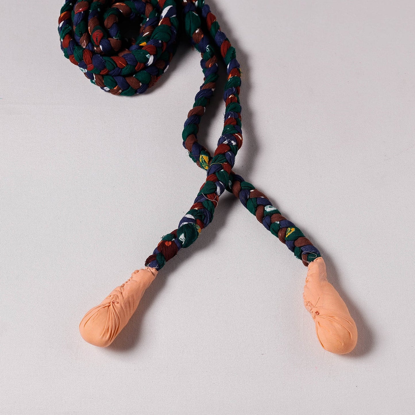  Handmade Upcycled Fabric Skipping Rope 