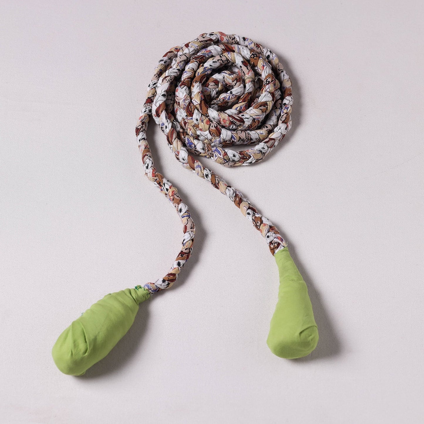  Handmade Upcycled Fabric Skipping Rope 