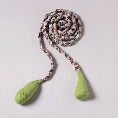  Handmade Upcycled Fabric Skipping Rope 