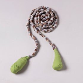  Handmade Upcycled Fabric Skipping Rope 