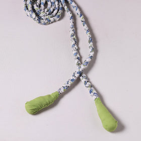  Handmade Upcycled Fabric Skipping Rope 