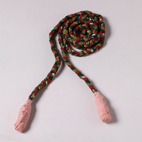  Handmade Upcycled Fabric Skipping Rope 