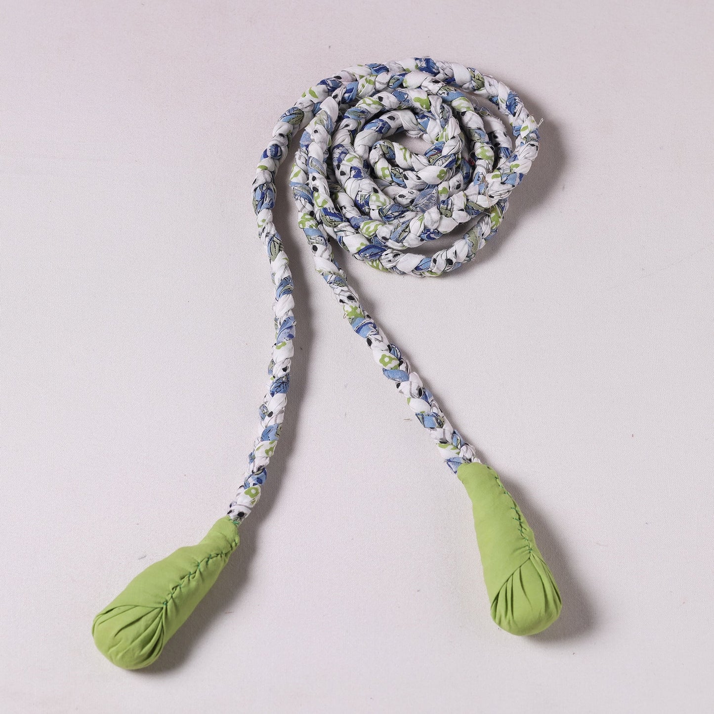  Handmade Upcycled Fabric Skipping Rope 