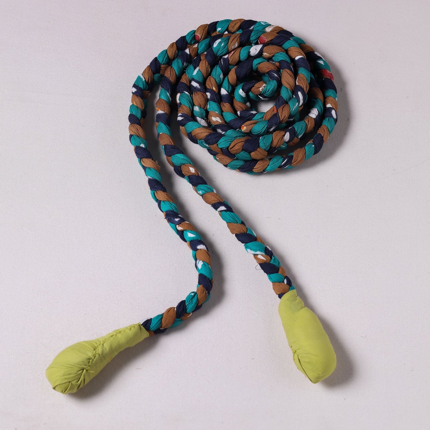  Handmade Upcycled Fabric Skipping Rope 