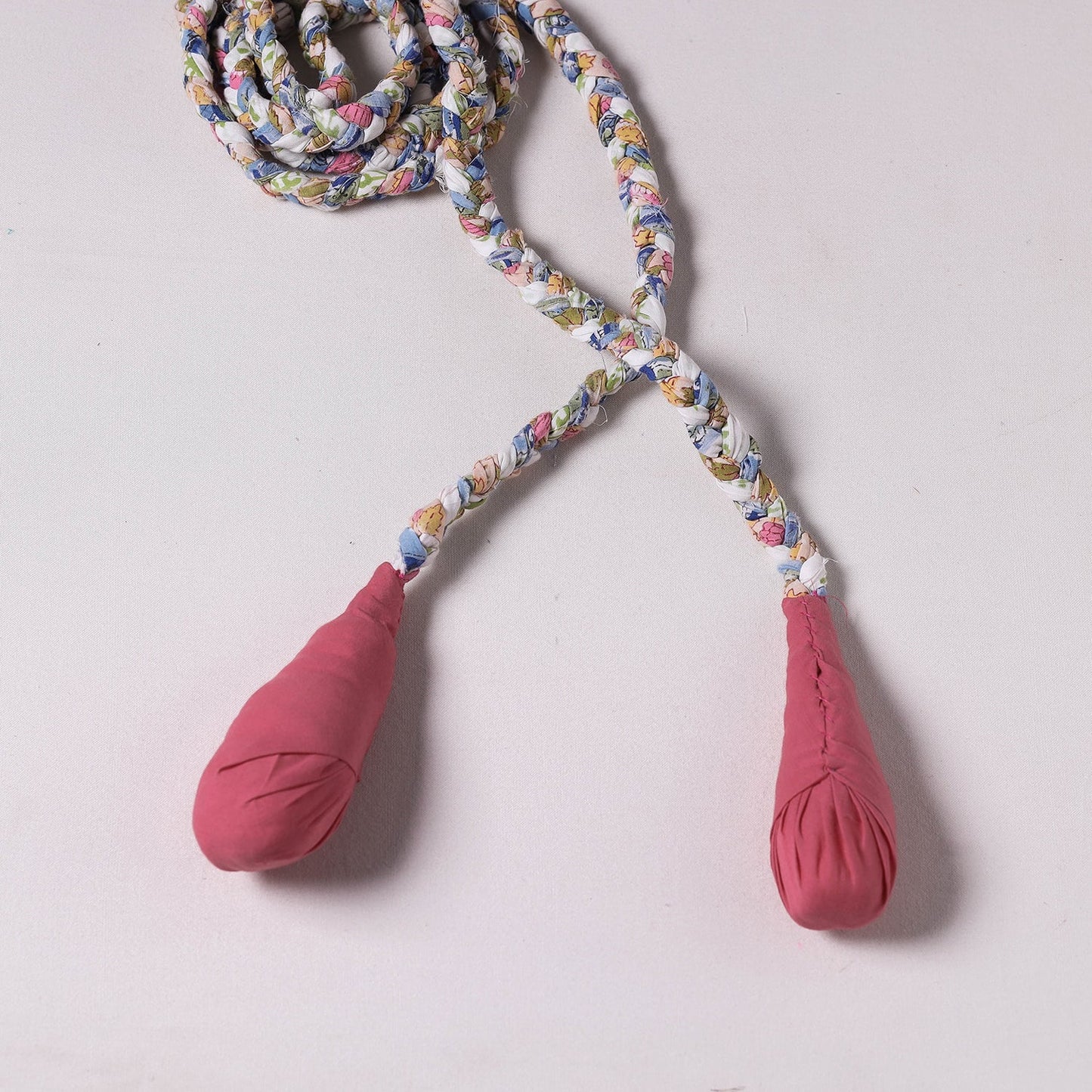  Handmade Upcycled Fabric Skipping Rope 