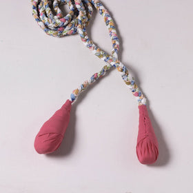  Handmade Upcycled Fabric Skipping Rope 