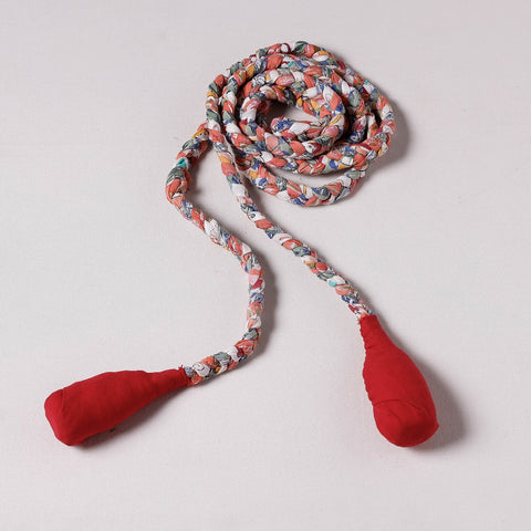  Handmade Upcycled Fabric Skipping Rope 