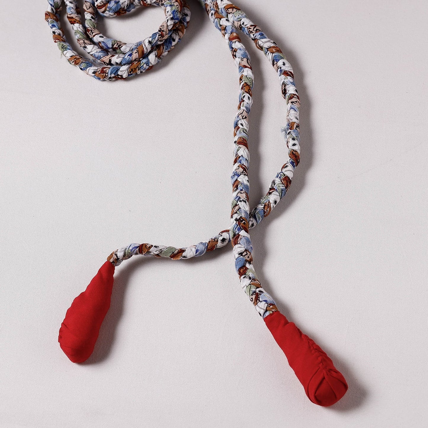  Handmade Upcycled Fabric Skipping Rope 